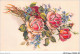 AJRP9-0960 - FLEURS - ROSES - MYOSOTIS - Blumen