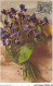AJRP9-0949 - FLEURS - BOUQUET DE PENSEES DE JARDIN - Fleurs