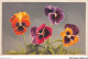 AJRP9-0946 - FLEURS - PENSEE DE JARDIN - Flowers