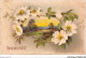 AJRP9-0933 - FLEURS - EGLANTIER - SOUVENIR D'AMITIE - Blumen
