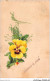 AJRP9-0906 - FLEURS - PENSEZ A MOI - PENSEE - Flowers