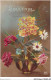 AJRP9-0890 - FLEURS - SOUVENIR - PENSEE  - Flowers