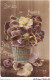 AJRP9-0888 - FLEURS - PENSEE DE FRANCE - PORTE BONHEUR - PENSEE  - Flowers