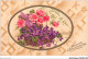 AJRP8-0811 - FLEURS - HEUREUX ANNIVERSAIRE - ROSE ET MYOSOTIS  - Blumen