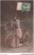 AJRP6-0529 - FEMMES - FEMME A VELO BICYCLETTE - Donne