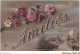 AJRP10-1051 - FLEURS - AMITIES - ROSE  - Flowers