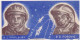 Andriyan Nikolayev & Pavel Popovich Soviet Cosmonaut, Mission Vostok 3/4, Rocket, Space Orbit, Astronaut, Albania MS FDC - Albanie