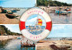 Navigation Sailing Vessels & Boats Themed Postcard Souvenir D'Ares - Voiliers