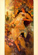 CPM- Alphonse MUCHA - Art Nouveau - Allégorie De L'AUTOMNE - Nymphe - Vendanges - Raisin - SUP*** Scan Recto/Verso - Mucha, Alphonse