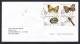 Portugal: Cover To Netherlands, 2023, 4 Stamps, Butterfly, Bug, Beetle, Insect, Dutch Cancel Only (traces Of Use) - Briefe U. Dokumente