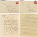 Germany 1926 2 Covers W/ Letters; Vohwinkel To Ostenfelde; 10pf. German Eagle & Rhineland - Covers & Documents