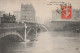 XXX -(75) CRUE DE LA SEINE  - PARIS  - LE PONT DE GRENELLE - ANIMATION - 2 SCANS - Paris Flood, 1910