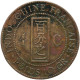 LaZooRo: French Indochina 1 Cent 1894 VF / XF Scarce - Indocina Francese