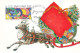 CARTE MAXIMUM #23420 WALLIS ET FUTUNA MATA UTU 1993 JOYEUX NOEL TRAINEAU - Maximum Cards