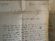 DN19 BELGIQUE   LETTRE PRESSEE  RR 1834  CHARLEROY A FONTAINE L EVEQUE  FRANCE +C. CIRE + AFF. INTERESSANT +++ - 1830-1849 (Belgio Indipendente)