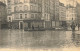 75 PARIS #22669 QUAI MONTEBELLO CRUE DE LA SEINE INONDATIONS 1910 BARQUES CANOTS - De Overstroming Van 1910