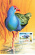 CARTE MAXIMUM #23473 WALLIS ET FUTUNA MATA UTU 1993 OISEAUX POULE SULTANE - Maximum Cards