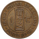 LaZooRo: French Indochina 1 Cent 1893 VF / XF - French Indochina