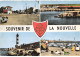 11 PORT LA NOUVELLE #25639 SOUVENIR PLAGE ET PORT BLASON ARMOIRIE NUM 575 - Port La Nouvelle