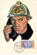 CARTE MAXIMUM #25113 75 PARIS PREMIER JOUR SAPEURS POMPIERS PROTECTION CIVILE 1964 NUM 2 TELEPHONE - 1960-1969