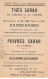 CHROMO POIVRES THE SARAH CHINE ET INDE #25728 JEUNE FILLEBIEN ELEVEE ACCORDERAIT SA MAIN LAUNAY LEVALLOIS PERRET - Tea & Coffee Manufacturers