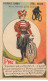 CHROMO POIVRES THE SARAH CHINE ET INDE #25724 UNE DAME VELO CYCLISTE CYCLISME LAUNAY LEVALLOIS PERRET - Tea & Coffee Manufacturers