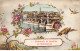 92 SAINT CLOUD #25717 SOUVENIR ET AMITIES VUE PONT MOINEAU ROSES GRIFFE CACHET - Saint Cloud