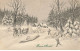 ILLUSTRATEUR #25195 VIENNE BONNE ANNEE SERIE 849 DECOR DE NOEL ATTELAGE NEIGE - Vienne