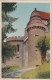 XXX -(89) TOUCY - LES TOURS DE L' ANCIEN CHATEAU - CARTE COLORISEE - 2 SCANS - Toucy