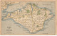 ROYAUME UNI #28412 ISLE OF WIGHT CARTE MAP PLAN - Insel Man