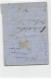 LETTRE FRANCE #28740 BEAUFORT POUR VILLARD DE BEAUFORT 374 CACHET BOCHET TANNEUR 1868 - 1862 Napoléon III