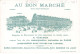 CHROMO #CL29664 AU BON MARCHE ENVIRONS DE PARIS CHATEAU CHANTILLY COURSE HIPPIQUE PARIS ROMANET 15,X10,5 CM - Au Bon Marché