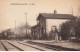 91 COURCELLES PAR GIF #31256 LA GARE TRAIN LOCOMOTIVE - Other & Unclassified