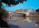 Navigation Sailing Vessels & Boats Themed Postcard Gironde Libourne Bridge Boat - Veleros