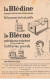 PUBLICITE BLEDINE #32560 CARTE PUBLICITAIRE BUVARD A SYSTEME LE BOIS FLOTTANT PAR GOUGEON - Publicidad