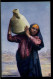 EGYPT Woman Water Carrier Oilette The Sphinx Tuck's Post Card - Other & Unclassified