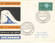 FRANCE #36364 15 EME ANNIVERSAIRE AVIATION POSTALE DE NUIT 1961 PARIS PAU - Cartas & Documentos