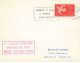 FRANCE #36363 1 ERE LIAISON AERIENNE DE NUIT BREST RENNES PARIS 1961 - Cartas & Documentos