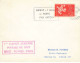 FRANCE #36363 1 ERE LIAISON AERIENNE DE NUIT BREST RENNES PARIS 1961 - Storia Postale