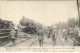 BELGIQUE #MK35641 CONTICH 21 MAI 1908 TERRIBLE ACCIDENT DE CHEMIN DE FER VUE DU TRAIN TAMPONNE - Kontich