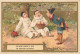 CHROMO #CL29506 AU BON MARCHE BOUCICAUD ENFANTS COSTUMES PIERROT GARDE FORET CERISES PARIS MINOT - Au Bon Marché