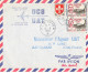 FRANCE #36398 AIR FRANCE PARIS ABIDJIAN COTE IVOIRE 1 ERE LIAISON JETLINER 1960 - Storia Postale