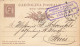 ITALIE ITALIA #32796 TORINO FERROVIA POUR PARIS CACHET BENDER MARTIGNY MANIFATTURA PRIVILEGIATA 1892 - Entero Postal