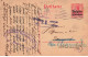 BELGIQUE #32801 ENTIER BELGIEN BRUSSEL A MULHOUSE CACHET CENSURE - Briefkaarten 1871-1909