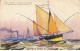BATEAUX #MK36293 CHALUTIER A VAPEUR ET THONIER PAR UN ILLUSTRATEUR L.HAFFNER - Sailing Vessels