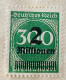 2 Millions De Surimpression•300 Mark•Timbre Weimar•Variété - Unused Stamps