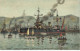 BATEAUX GUERRE #MK36324 BOUVET CUIRASSE D ESCADRE PAR ILLUSTRATEUR - Warships