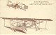 AVIATION AVION #AS36583 BIPLAN BREGUET RICHET MOTEUR GOBRON BILLEE 60 HP CONSTRUIT A DOUAI - ....-1914: Precursors