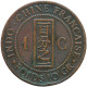 LaZooRo: French Indochina 1 Cent 1888 VF / XF - Indochine