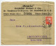Germany 1926 Cover & Invoice; Leipzig - Geverko To Ostenfelde; 10pf. German Eagle & Rhineland - Covers & Documents